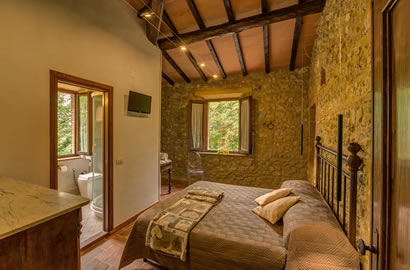 Zimmer mit Klimaanlage in der Nähe von San Gimignano - Casanova di Pescille