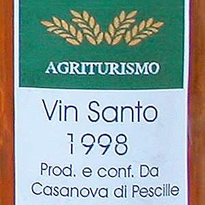 Tuscan Vin Santo