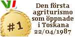 >Den f&ouml;rsta agriturismo som &ouml;ppnade i Toskana, 22/04/1987