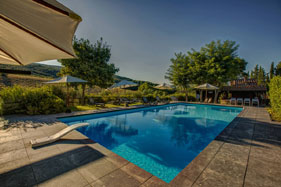Hotel fazenda com piscina em San Gimignano