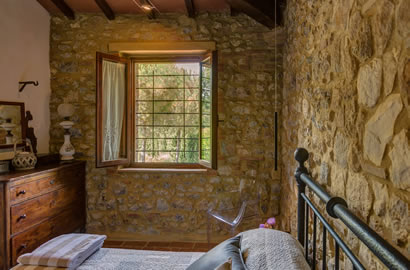 Pet-friendly room near Siena in Tuscany